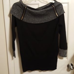 Off the shoulder sweater